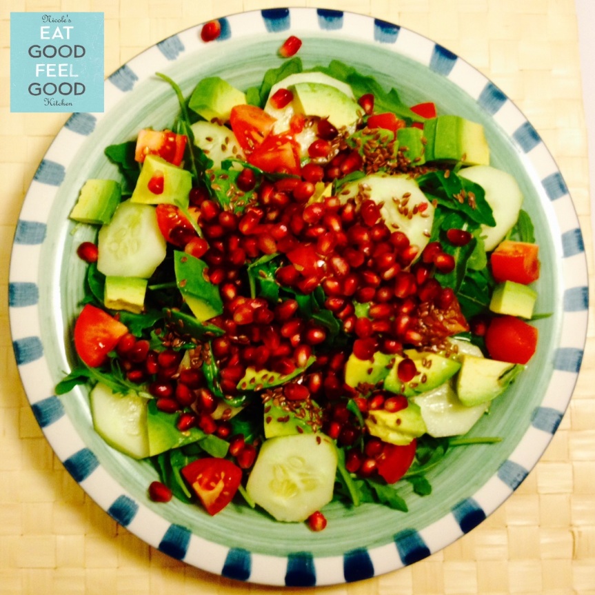 Light Pomegranate Salad